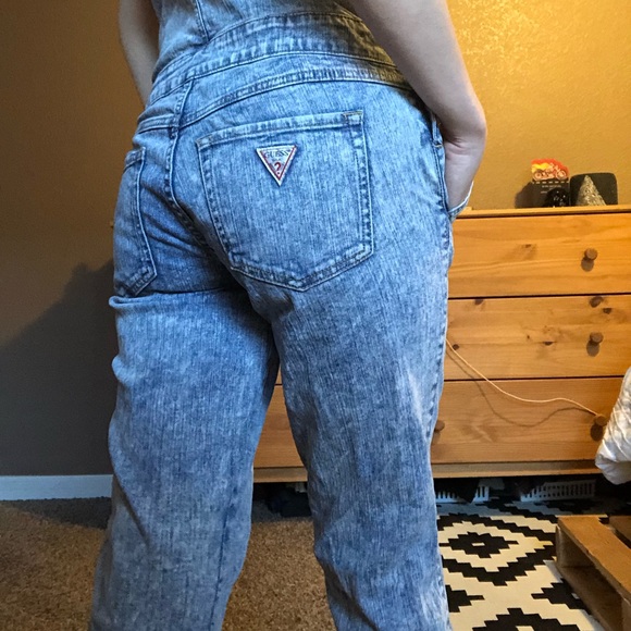 Guess Pants & Jumpsuits Vintage Guess Overalls Poshmark